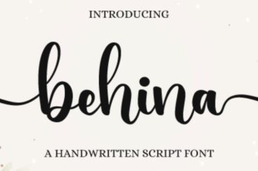 behina font