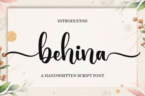 behina font