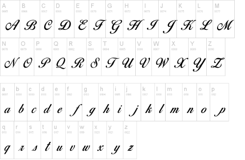 Birds of Paradise font