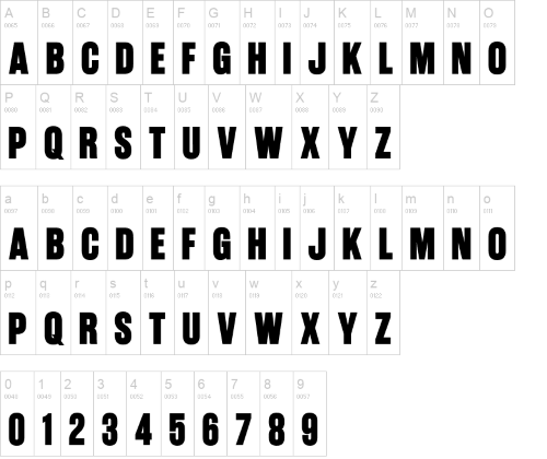 Brunson font