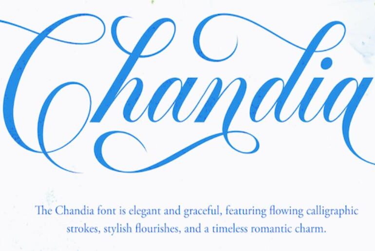 Chandia Font