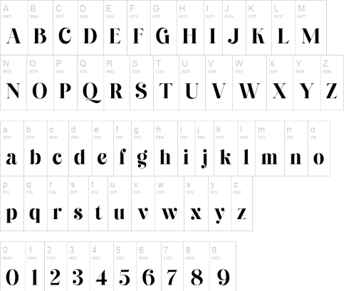 Cheva Display font