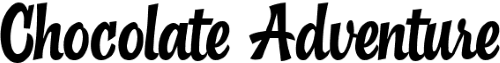 Chocolate Adventure font