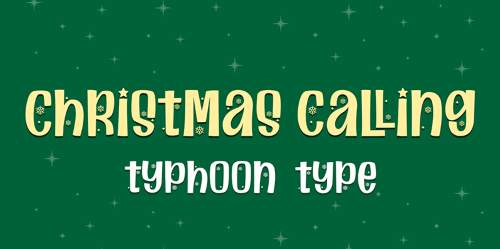 Christmas Calling Font