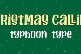 Christmas Calling font