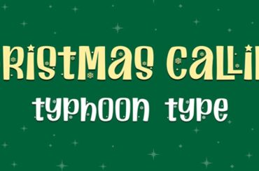 Christmas Calling font