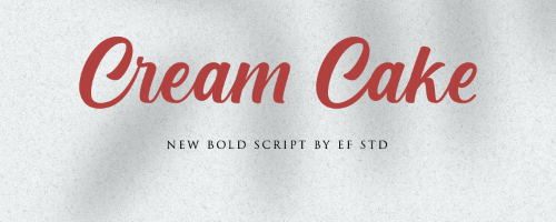 Cream Cake Font
