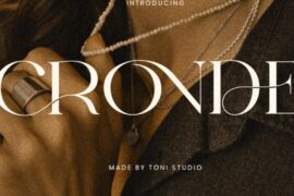 Cronde font