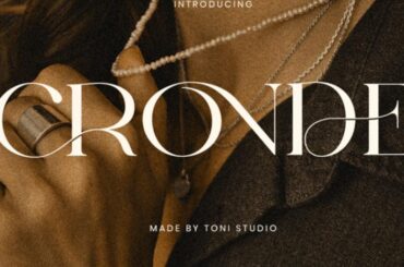 Cronde font