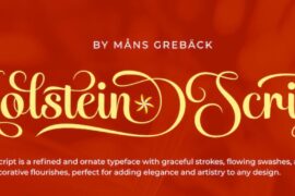 Holstein Script Font