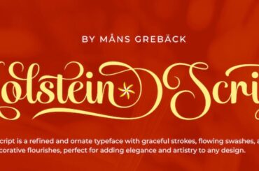 Holstein Script Font