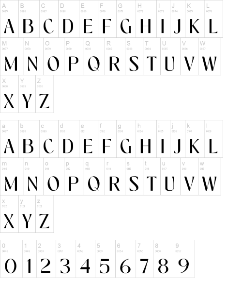 Kastroo font