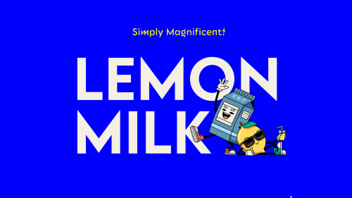 Lemon Milk Font