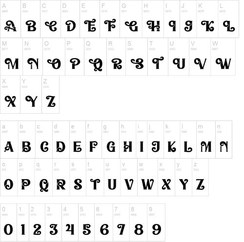 Luminous Christmas font