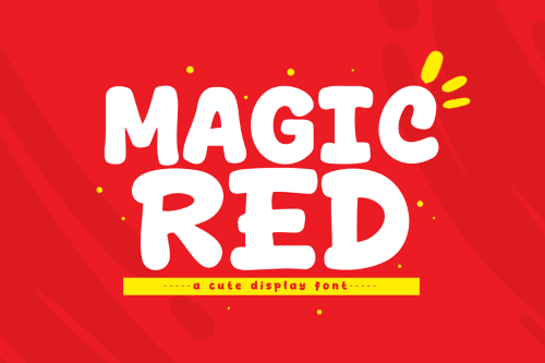 Magic Red font