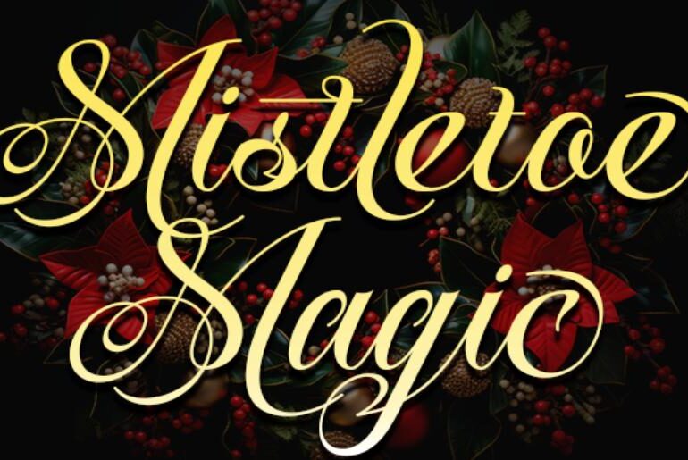 Mistletoe Magic Font