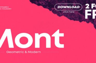 mont font