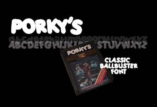 Porky's Font