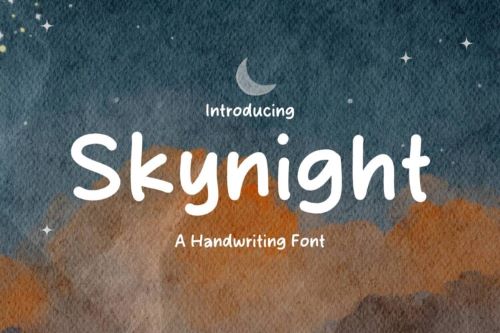 Skynight font