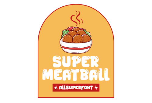 Super Meatball Font