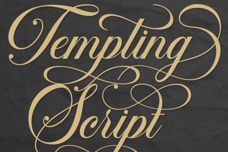 Tempting font