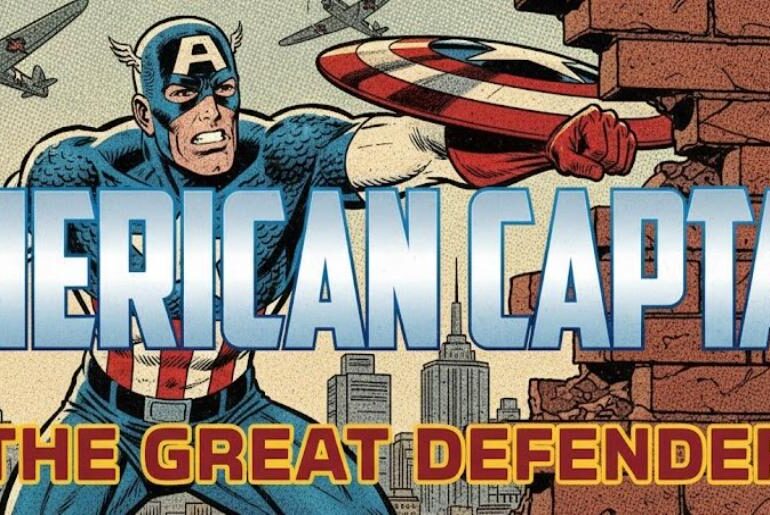 American Captain font