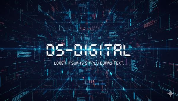 DS-Digital Font