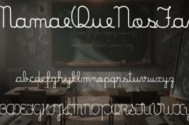 Mamae Que Nos Faz Font