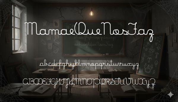 Mamae Que Nos Faz Font