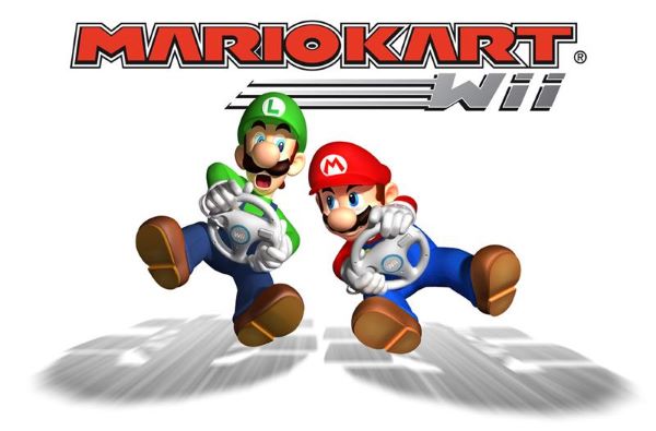 Mario Kart Wii font