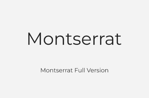 Montserrat Font