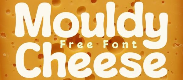 mouldy cheese font