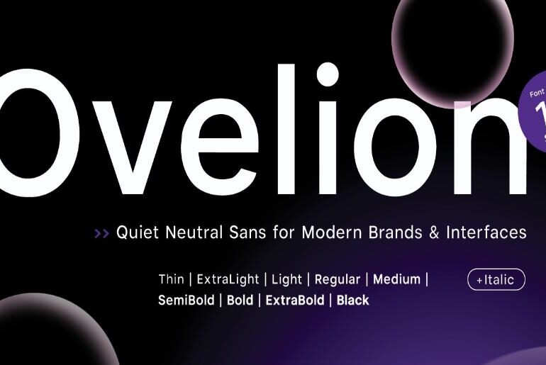 Ovelion font