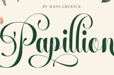 Papillion Font
