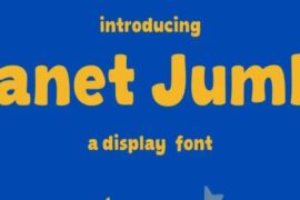 Planet Jumbo Font