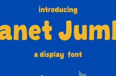 Planet Jumbo Font