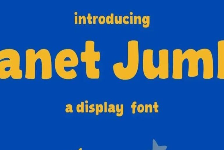 Planet Jumbo Font