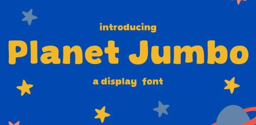 Planet Jumbo Font