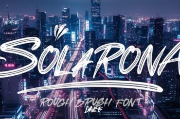 SOLARONA Font