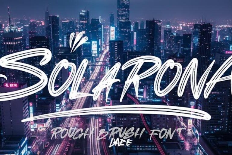 SOLARONA Font