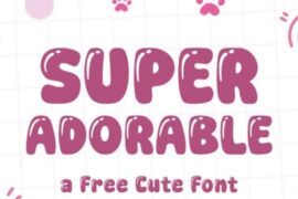 Super Adorable Font