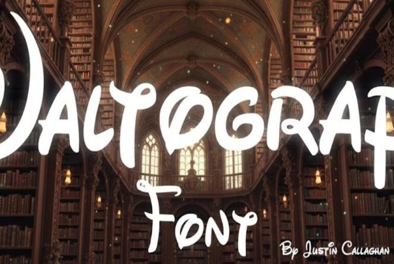 Waltograph Font