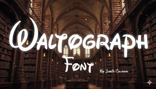 Waltograph Font