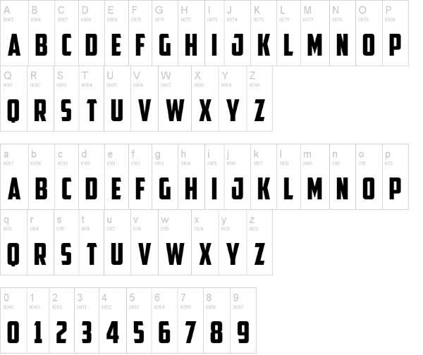 American Captain font