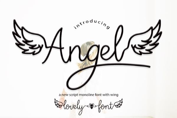 angel font