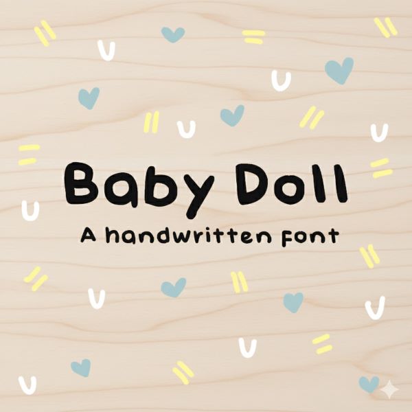 baby doll font