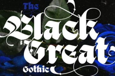 Black Great Font