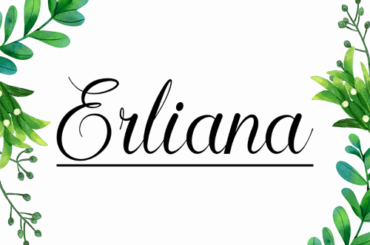 erliana font