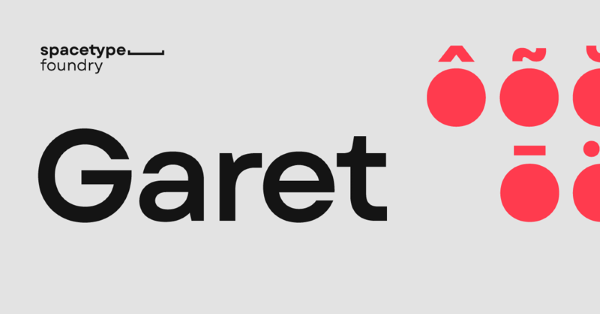Garet font