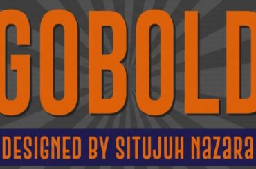 Gobold font